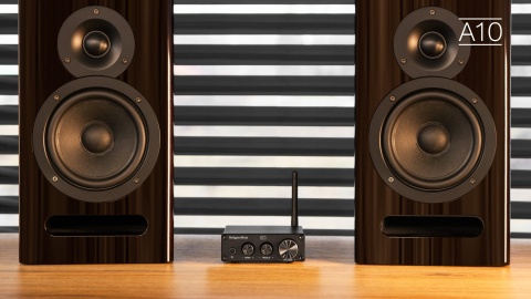 Wzmacniacz stereo Bluetooth 5.1 aptX HD 2x50W Kruger&Matz A10