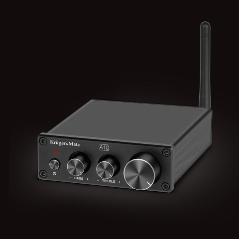Wzmacniacz stereo Bluetooth 5.1 aptX HD 2x50W Kruger&Matz A10