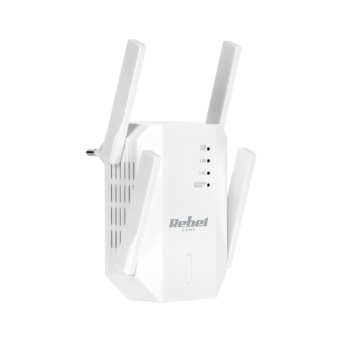 Wzmacniacz sygnału Wi-Fi dwuzakresowy repeater 2.4/5GHz 867 MB/s LAN Rebel