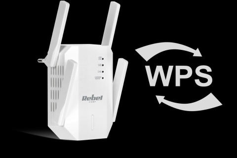 Wzmacniacz sygnału Wi-Fi dwuzakresowy repeater 2.4/5GHz 867 MB/s LAN Rebel