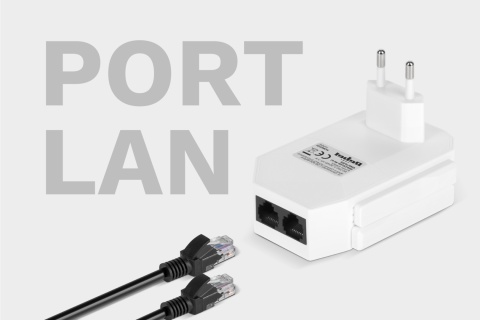 Wzmacniacz sygnału Wi-Fi dwuzakresowy repeater 2.4/5GHz 867 MB/s LAN Rebel