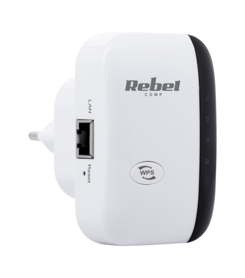 Wzmacniacz sygnału Wi-Fi repeater 300 Mb/s Rebel