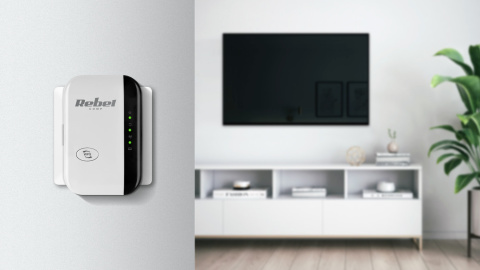 Wzmacniacz sygnału Wi-Fi repeater 300 Mb/s Rebel