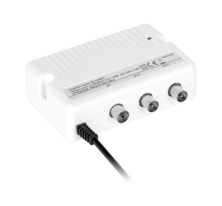 Wzmacniacz sygnału antenowego 20dB Cabletech ROZGAŁĘŹNIK NA 2TV