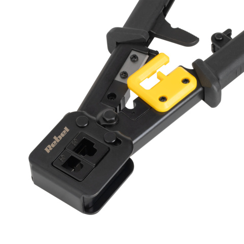 Zaciskarka zaciskacz wtyków przelotowych RJ45 RJ12 RJ11 6/8P Rebel Zaciskarka zaciskacz wtyków przelotowych RJ45 RJ12 RJ11 6/8P Rebel