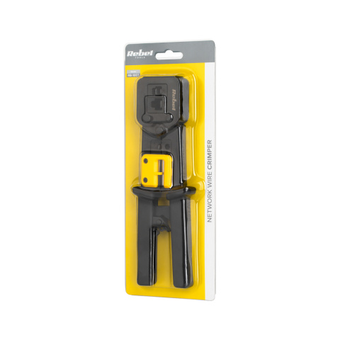 Zaciskarka zaciskacz wtyków przelotowych RJ45 RJ12 RJ11 6/8P Rebel Zaciskarka zaciskacz wtyków przelotowych RJ45 RJ12 RJ11 6/8P Rebel