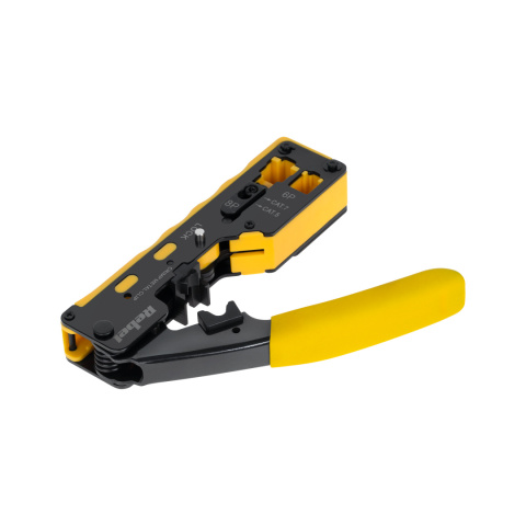 Zaciskarka zaciskacz wtyków przelotowych RJ45/RJ12 Rebel Zaciskarka zaciskacz wtyków przelotowych RJ45/RJ12 Rebel