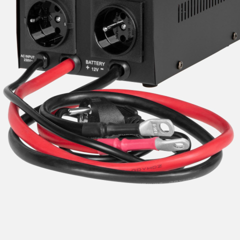 Zasilacz Awaryjny Przetwornica KEMOT PROsinus-500-LFP4 12V 230V 500VA/300W Zasilacz Awaryjny Przetwornica KEMOT PROsinus-500-LFP4 12V 230V 500VA/300W