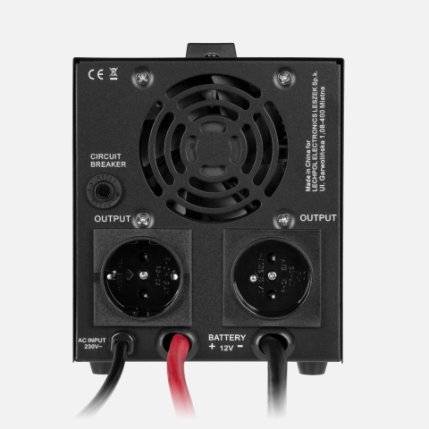 Zasilacz Awaryjny Przetwornica KEMOT PROsinus-800-LFP4 12V 230V 800VA/500W Zasilacz Awaryjny Przetwornica KEMOT PROsinus-800-LFP4 12V 230V 800VA/500W