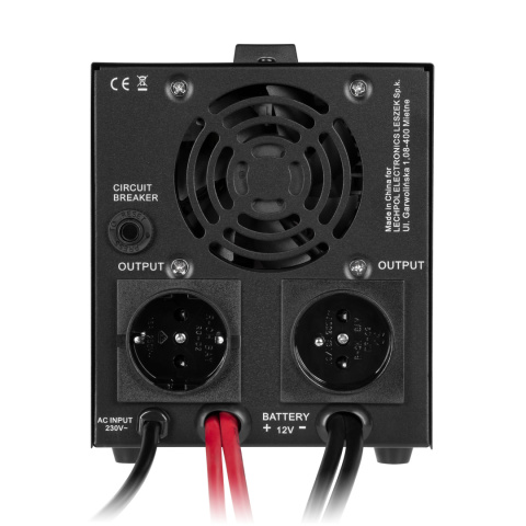 Zasilacz Awaryjny Przetwornica Rebel POWER-1000-LFP4 12V 230V 1000VA/700W