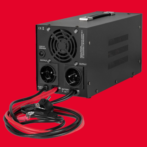 Zasilacz Awaryjny Przetwornica Rebel POWER-1000-LFP4 12V 230V 1000VA/700W