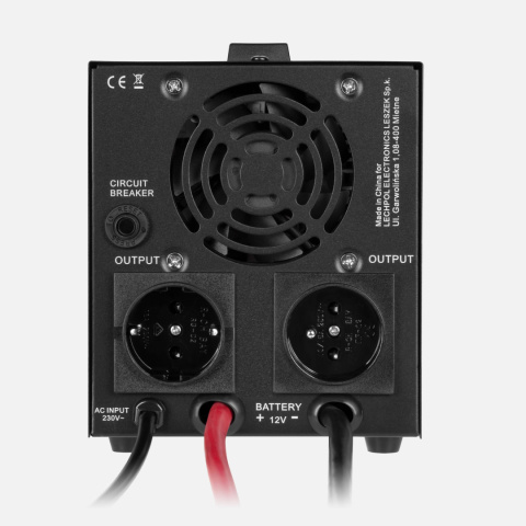 Zasilacz Awaryjny Przetwornica Rebel POWER-500-LFP4 12V 230V 500VA/300W Zasilacz Awaryjny Przetwornica Rebel POWER-500-LFP4 12V 230V 500VA/300W