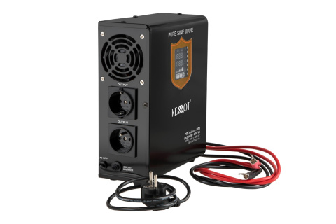 Zasilacz awaryjny Kemot PROsinus-800W 12V/230V montaż ściana/podłoga Zasilacz awaryjny Kemot PROsinus-800W 12V/230V montaż ściana/podłoga