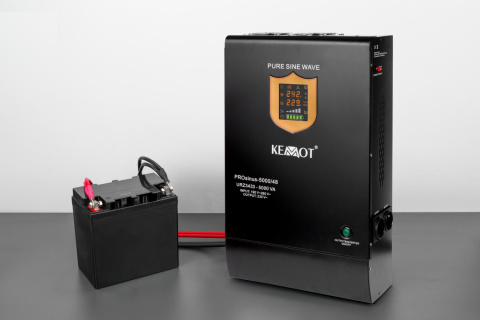 Zasilacz awaryjny UPS KEMOT PROsinus5000 48V/230V Zasilacz awaryjny UPS KEMOT PROsinus5000 48V/230V