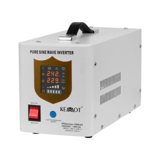 Zasilacz awaryjny UPS Kemot PROsinus 1500 24V/230V