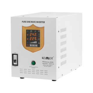 Zasilacz awaryjny UPS Kemot PROsinus 2200 12V/230V