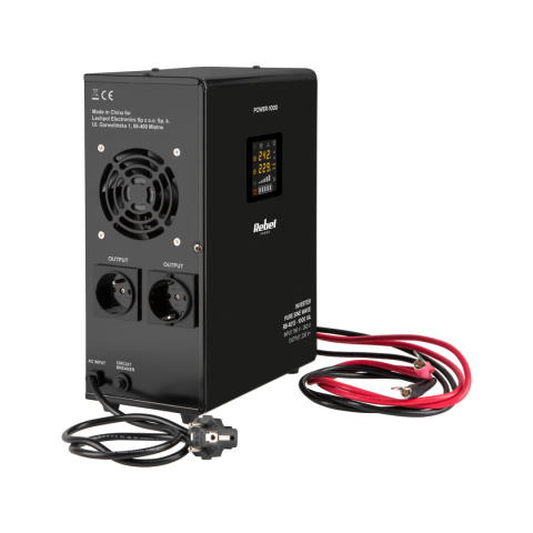 Zasilacz awaryjny UPS Rebel Power 1000 12V/230V Zasilacz awaryjny UPS Rebel Power 1000 12V/230V