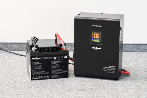 Zasilacz awaryjny UPS Rebel Power 1000 12V/230V Zasilacz awaryjny UPS Rebel Power 1000 12V/230V