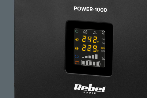 Zasilacz awaryjny UPS Rebel Power 1000 12V/230V Zasilacz awaryjny UPS Rebel Power 1000 12V/230V
