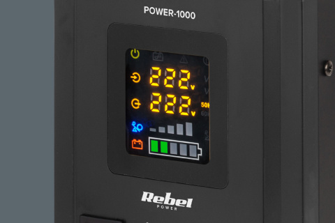 Zasilacz awaryjny UPS Rebel Power 1000 12V/230V Zasilacz awaryjny UPS Rebel Power 1000 12V/230V