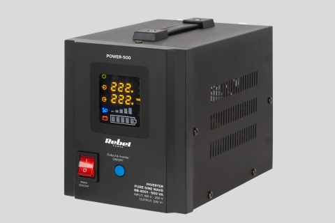 Zasilacz awaryjny UPS Rebel Power 500 12V/230V Zasilacz awaryjny UPS Rebel Power 500 12V/230V