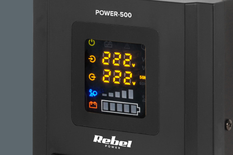 Zasilacz awaryjny UPS Rebel Power 500 12V/230V Zasilacz awaryjny UPS Rebel Power 500 12V/230V