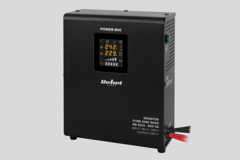 Zasilacz awaryjny UPS Rebel Power 800 12V/230V Zasilacz awaryjny UPS Rebel Power 800 12V/230V