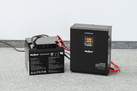 Zasilacz awaryjny UPS Rebel Power 800 12V/230V Zasilacz awaryjny UPS Rebel Power 800 12V/230V