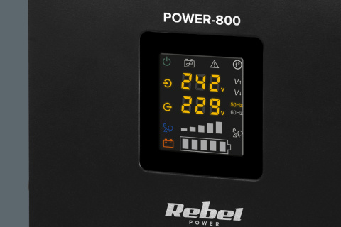 Zasilacz awaryjny UPS Rebel Power 800 12V/230V Zasilacz awaryjny UPS Rebel Power 800 12V/230V