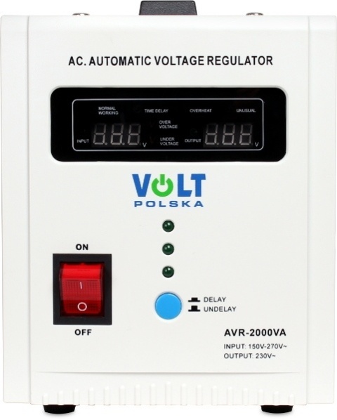 STABILIZATOR NAPIĘCIA VOLT POLSKA AVR 2000 STABILIZATOR NAPIĘCIA VOLT POLSKA AVR 2000