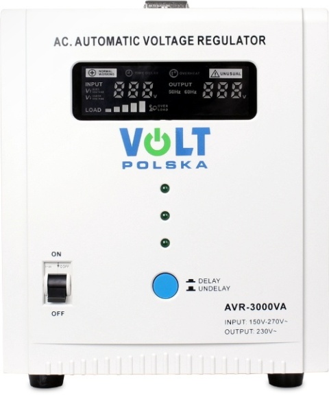 STABILIZATOR NAPIĘCIA VOLT POLSKA AVR 3000 STABILIZATOR NAPIĘCIA VOLT POLSKA AVR 3000