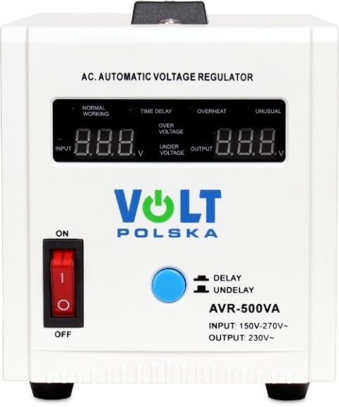 STABILIZATOR NAPIĘCIA VOLT POLSKA AVR 500 STABILIZATOR NAPIĘCIA VOLT POLSKA AVR 500
