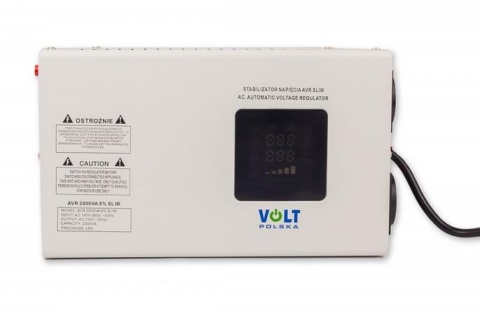Stabilizator napięcia Volt Polska AVR 2000VA Slim Stabilizator napięcia Volt Polska AVR 2000VA Slim