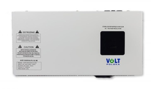Stabilizator napięcia Volt Polska AVR 3000VA Slim Stabilizator napięcia Volt Polska AVR 3000VA Slim