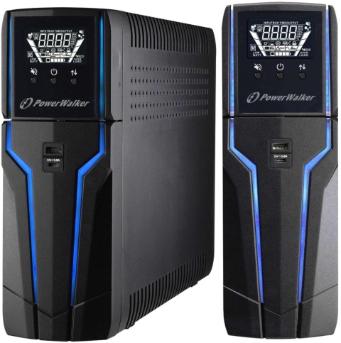 UPS DLA GRACZY PowerWalker VI 1000 GXB FR UPS DLA GRACZY PowerWalker VI 1000 GXB FR