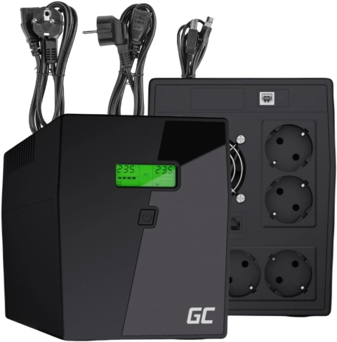 UPS ZASILACZ AWARYJNY Green Cell MICROPOWER 2000VA 1200W UPS05 UPS ZASILACZ AWARYJNY Green Cell MICROPOWER 2000VA 1200W UPS05