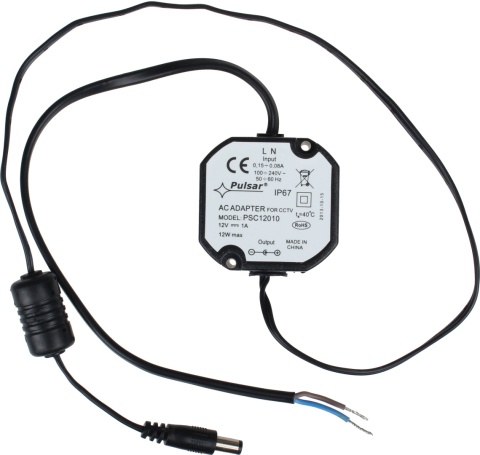 ZASILACZ IMPULSOWY HERMETYCZNY Pulsar PSC12010 12V/1,0A ZASILACZ IMPULSOWY HERMETYCZNY Pulsar PSC12010 12V/1,0A