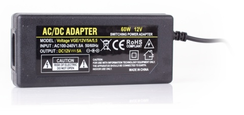 Zasilacz Impulsowy Voltage 12V/5A/5,5 60W Zasilacz Impulsowy Voltage 12V/5A/5,5 60W