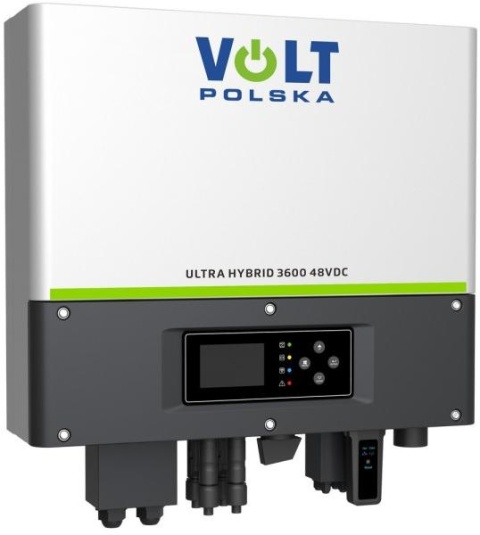 Inwerter solarny hybrydowy Volt Polska Ultra Hybrid 3600W/5400W 2x MPPT (120-500V) Wi-Fi Inwerter solarny hybrydowy Volt Polska Ultra Hybrid 3600W/5400W 2x MPPT (120-500V) Wi-Fi