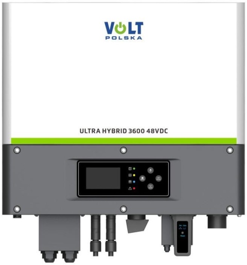 Inwerter solarny hybrydowy Volt Polska Ultra Hybrid 3600W/5400W 2x MPPT (120-500V) Wi-Fi Inwerter solarny hybrydowy Volt Polska Ultra Hybrid 3600W/5400W 2x MPPT (120-500V) Wi-Fi