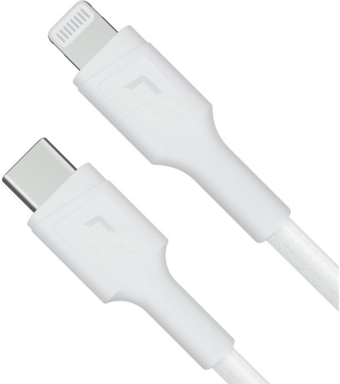 KABEL USB-C / LIGHTHING Green Cell POWERSTREAM 100cm BIAŁY PD APPLE IPHONE KABEL USB-C / LIGHTHING Green Cell POWERSTREAM 100cm BIAŁY PD APPLE IPHONE