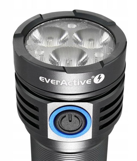 Latarka ręczna 3x Osram P9 10W LED everActive FL-3300R Luminator 3300 lumenów IPX4 Latarka ręczna 3x Osram P9 10W LED everActive FL-3300R Luminator 3300 lumenów IPX4