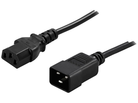 PRZEDŁUŻACZ KABLA ZASILAJĄCEGO IEC 320 C13 / C20 1,8M Lanberg PRZEDŁUŻACZ KABLA ZASILAJĄCEGO IEC 320 C13 / C20 1,8M Lanberg
