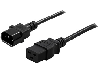 PRZEDŁUŻACZ KABLA ZASILAJĄCEGO IEC 320 C14 / C19 1,8M Lanberg