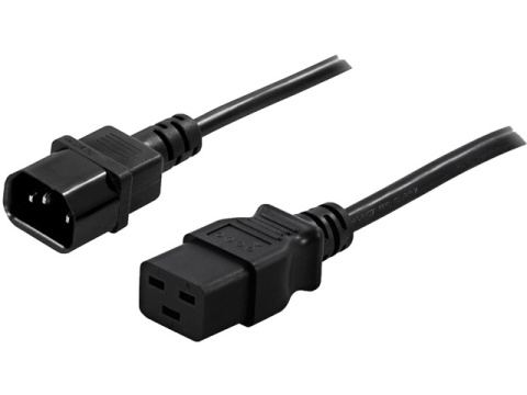 PRZEDŁUŻACZ KABLA ZASILAJĄCEGO IEC 320 C14 / C19 1,8M Lanberg PRZEDŁUŻACZ KABLA ZASILAJĄCEGO IEC 320 C14 / C19 1,8M Lanberg