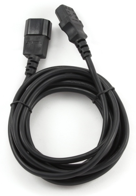 PRZEDŁUŻACZ KABLA ZASILAJĄCEGO VDE IEC 320 C13 / C14 1.8M Lanberg PRZEDŁUŻACZ KABLA ZASILAJĄCEGO VDE IEC 320 C13 / C14 1.8M Lanberg