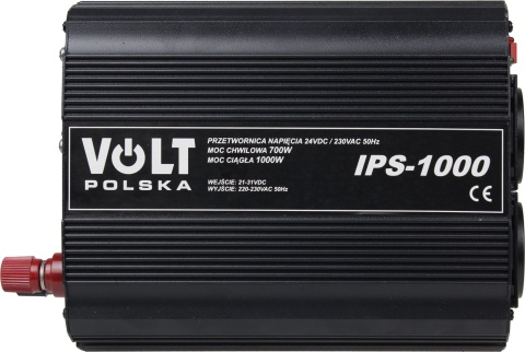 PRZETWORNICA VOLT POLSKA IPS-1000 24V / 230V 700/1000 W PRZETWORNICA VOLT POLSKA IPS-1000 24V / 230V 700/1000 W