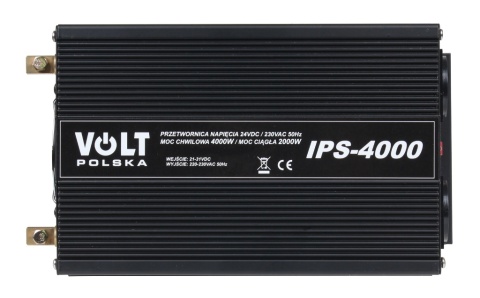 PRZETWORNICA VOLT POLSKA IPS-4000 24V / 230V 2000/4000W PRZETWORNICA VOLT POLSKA IPS-4000 24V / 230V 2000/4000W