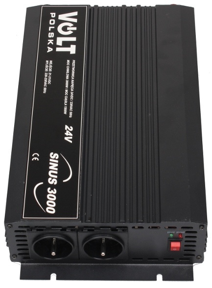 PRZETWORNICA VOLT POLSKA SINUS 3000 24V / 230V 1500/3000W PRZETWORNICA VOLT POLSKA SINUS 3000 24V / 230V 1500/3000W