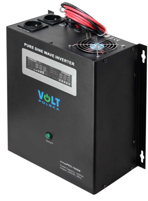 PRZETWORNICA VOLT POLSKA SINUSPRO-1000W 12V 700/1000W PRZETWORNICA VOLT POLSKA SINUSPRO-1000W 12V 700/1000W